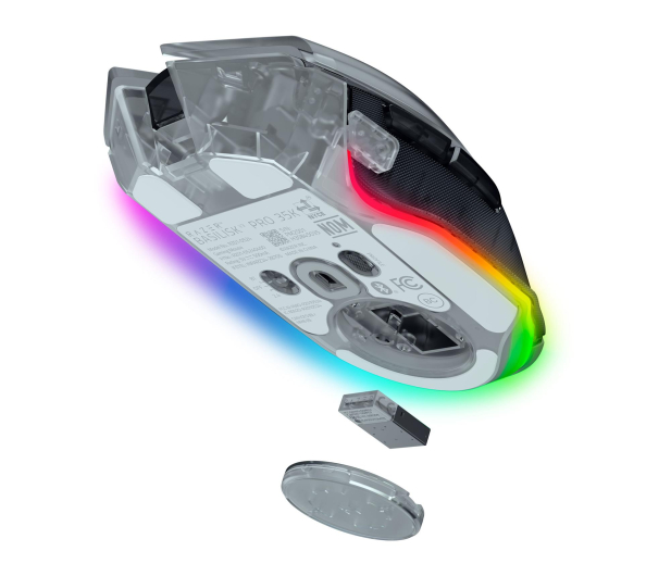 Razer Basilisk V3 Pro 35K Phantom White - 1417487 - zdjęcie 3